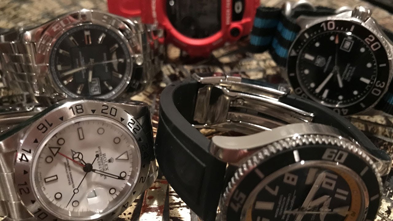 Watch Collection SOTC 2019 - TAG, Rolex, G-Shock, Breitling