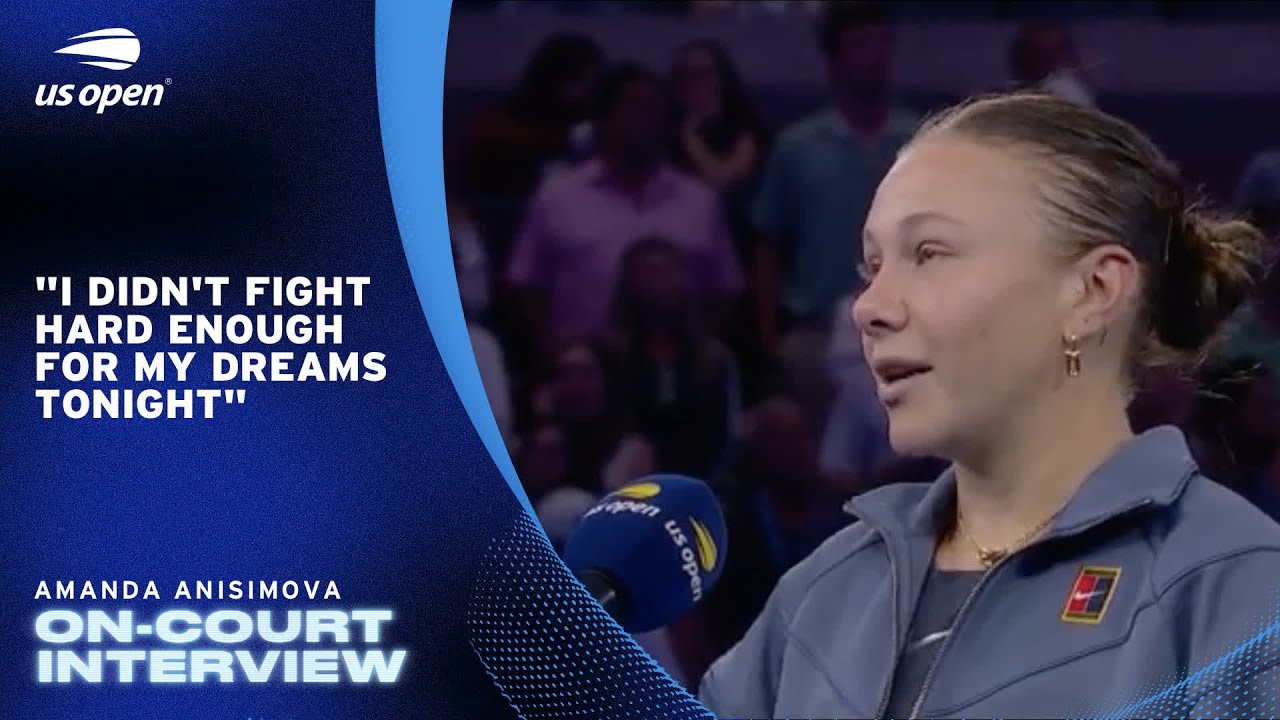 Amanda Anisimova On-Court Interview | 2025 US Open Final