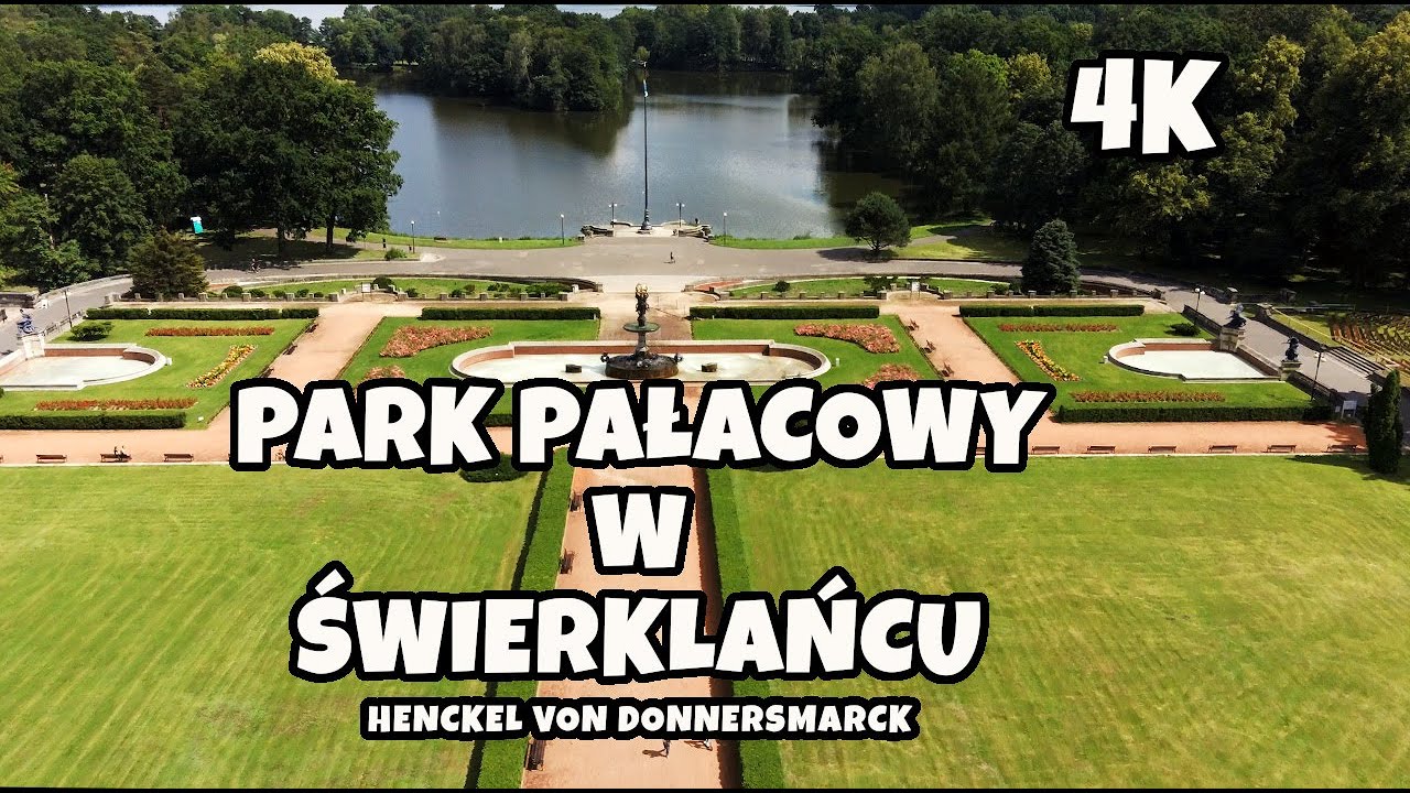 Palace Park in Świerklaniec / Park Pałacowy w Świerklańcu [4K] Henckel von Donnersmarck