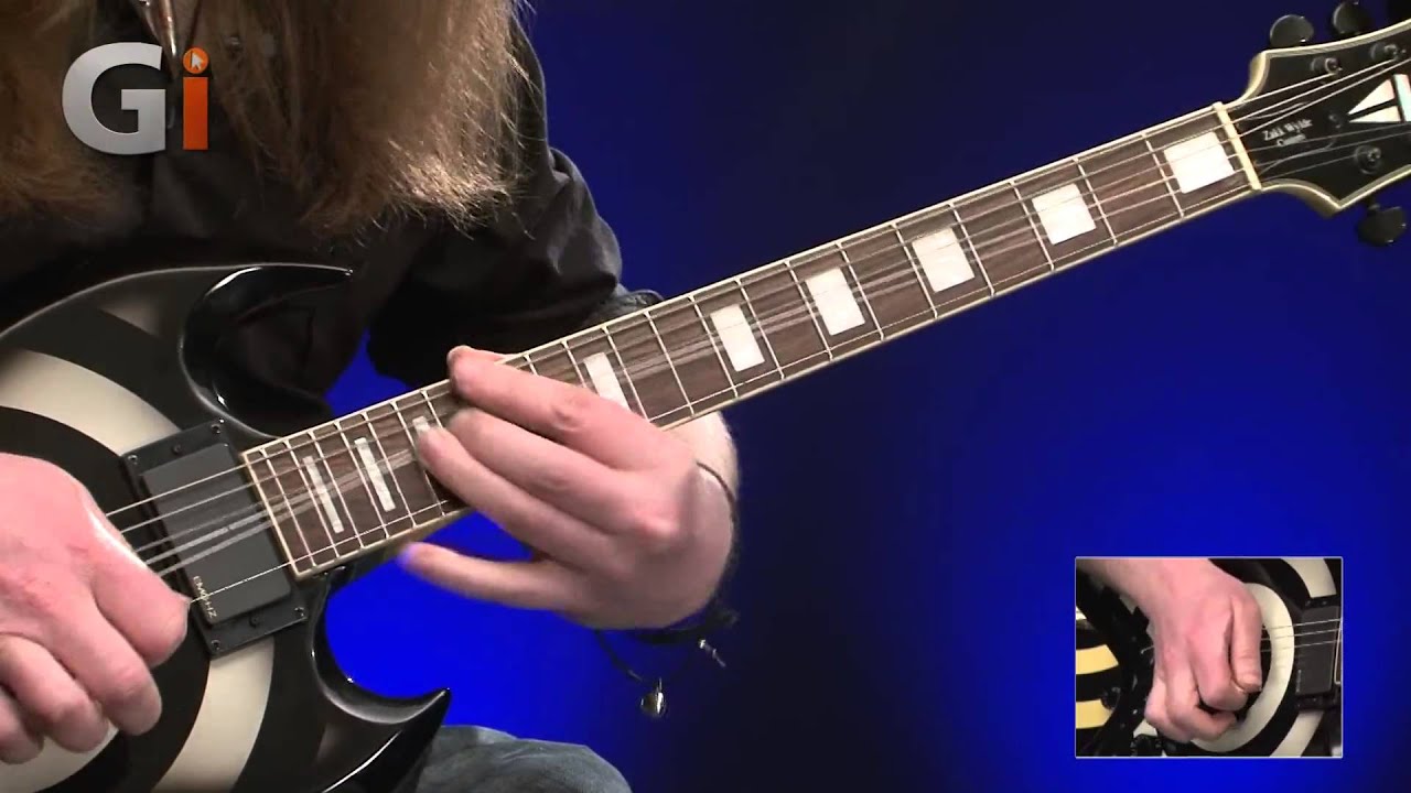 Zakk Wylde Style Licks part 2