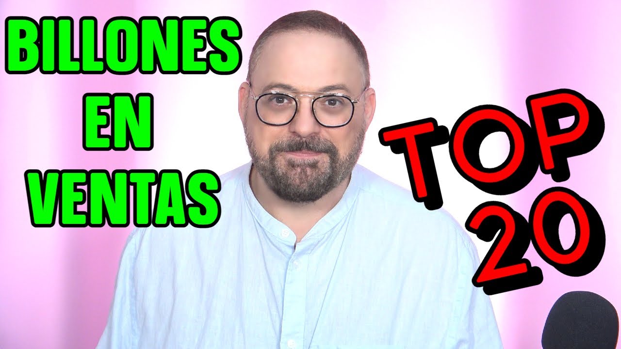 TOP 20 MARCAS QUE MÁS VENDEN PERFUMES