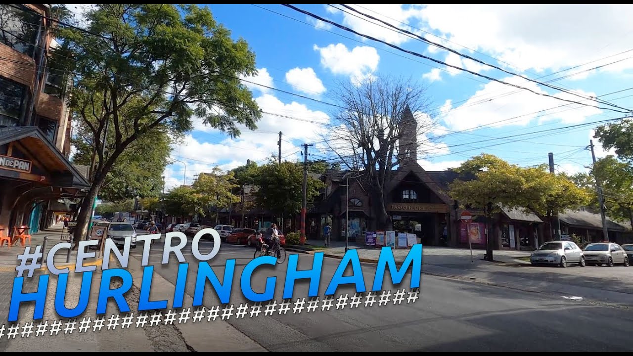 Recorriendo HURLINGHAM I BUENOS AIRES I ARGENTINA I Walking Tour HD