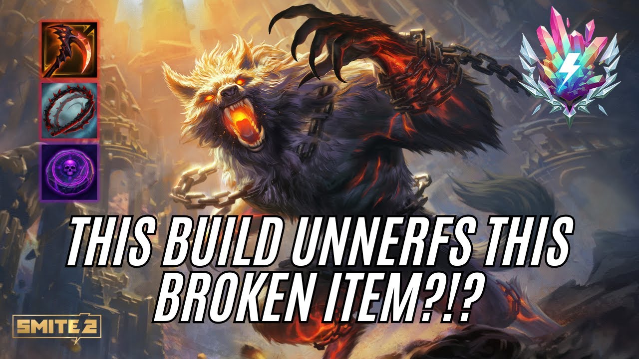 THIS BUILD UNNERFS THIS BROKEN ITEM?!? - Fenrir Solo Deity Smite 2 Ranked Gameplay