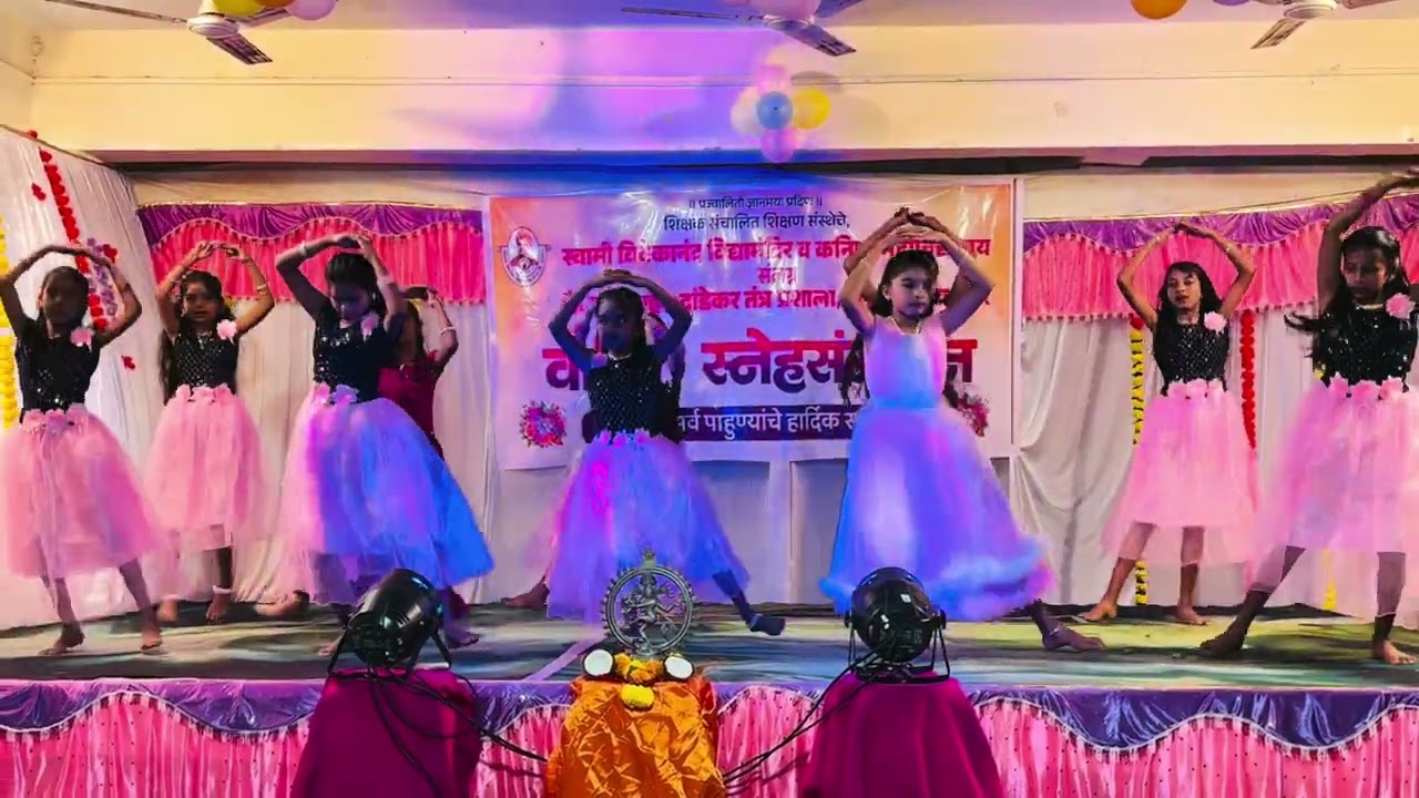  Na re nare Baraso re megha Baraso Song Gathering Swami Vivekanand School, Wada 