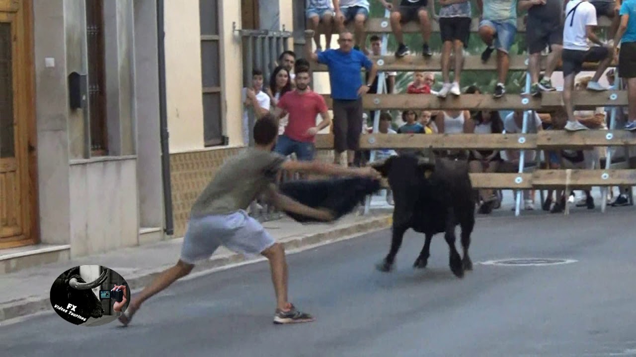 Foios (22.09.2018). Resumen Peña Mes Que Bou. Tarde de Miguel Parejo y embolados de Hnos Pons.