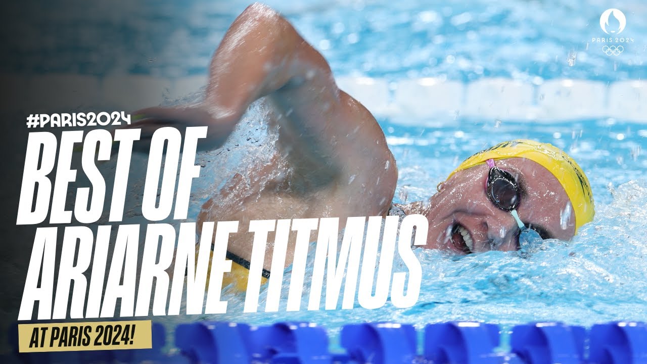 🇦🇺 The best of Ariarne Titmus at the Olympics 🏊‍♀️ | Athlete Highlights