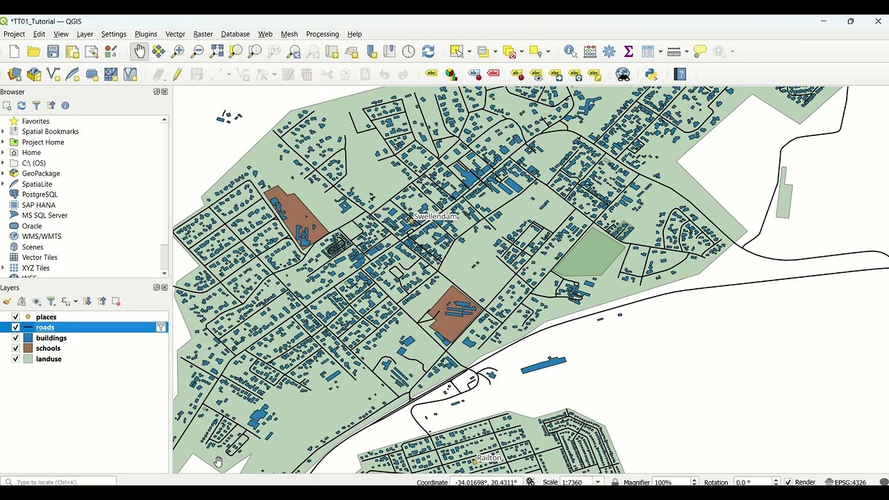 Vector Analysis with QGIS