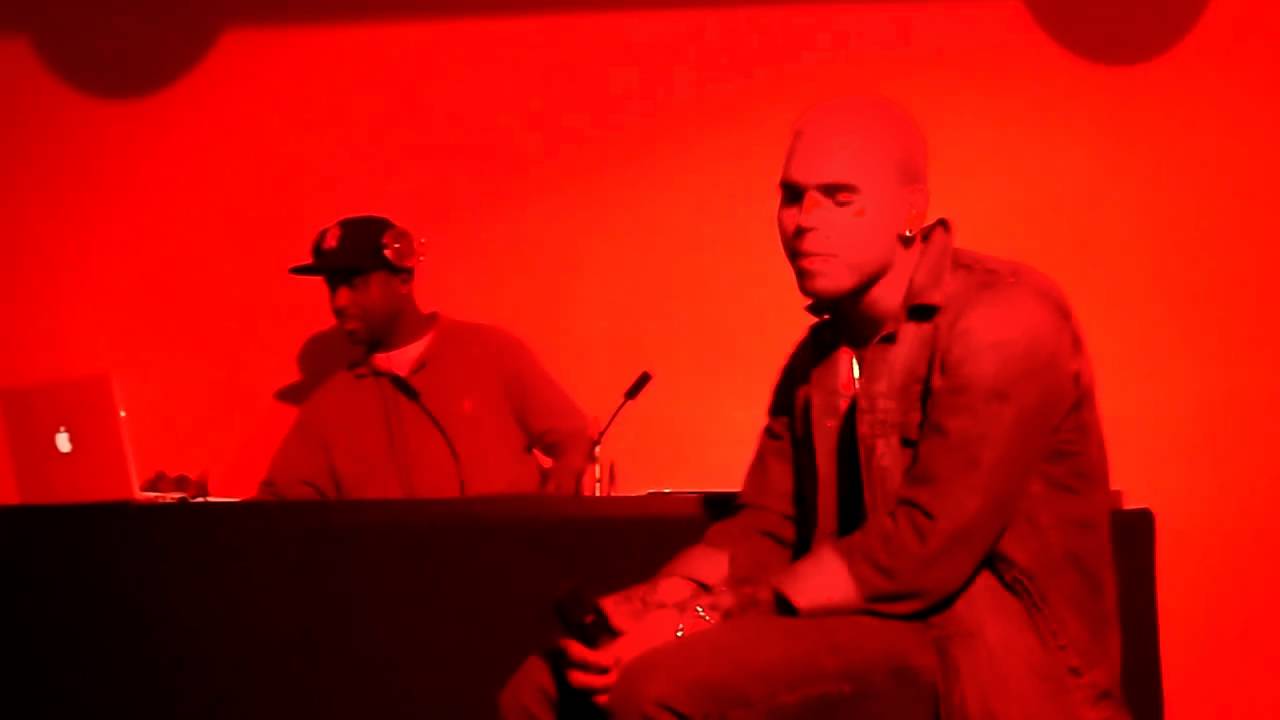 CHRIS BROWN LISTENING PARTY NYC 