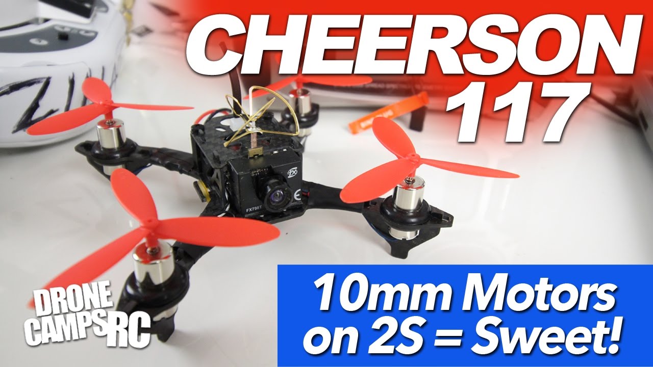 2S Micro ROCKS! - Cheerson Tiny 117 Racer Quad Review