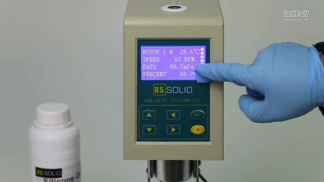 Rotary Viscometer Viscosity Tester Fluid Meter LCD Display NDJ 9S