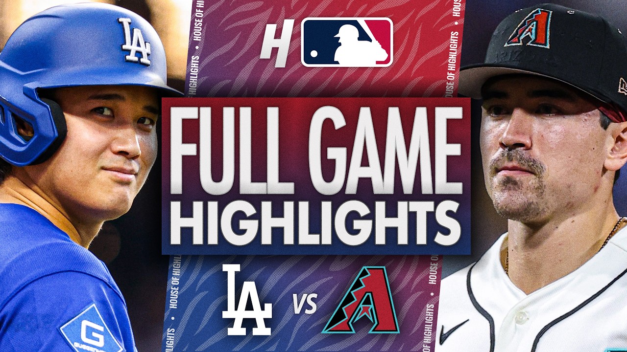 Los Angeles Dodgers против Arizona Diamondbacks &mdash; ЛУЧШИЕ МОМЕНТЫ МАТЧА 🔥 9 августа 2026 г., сезон...