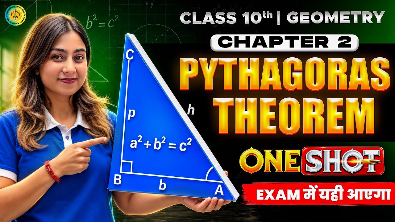LIVE 🔴 | Chapter 2 Pythagoras Theorem ONE SHOT | Class 10 Geometry | Maharashtra Board 2027