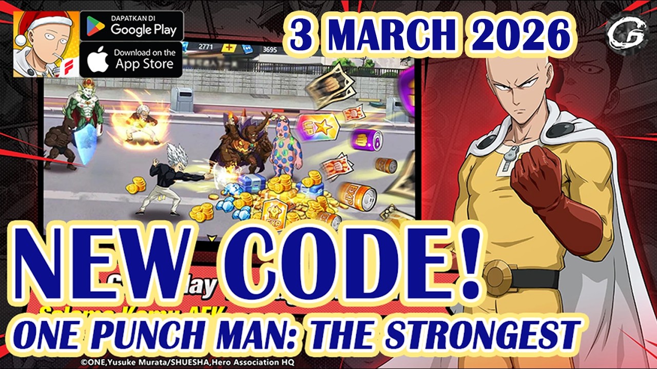 🎁 NEW CODE ONE PUNCH MAN: The Strongest  Giftcode & Redeem 3 March 2026 - Mobile Game (Android)