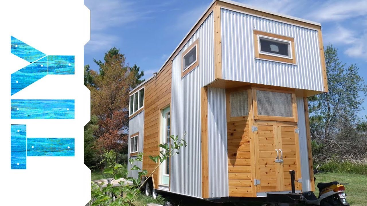 Installing Metal Siding On Our Tiny House