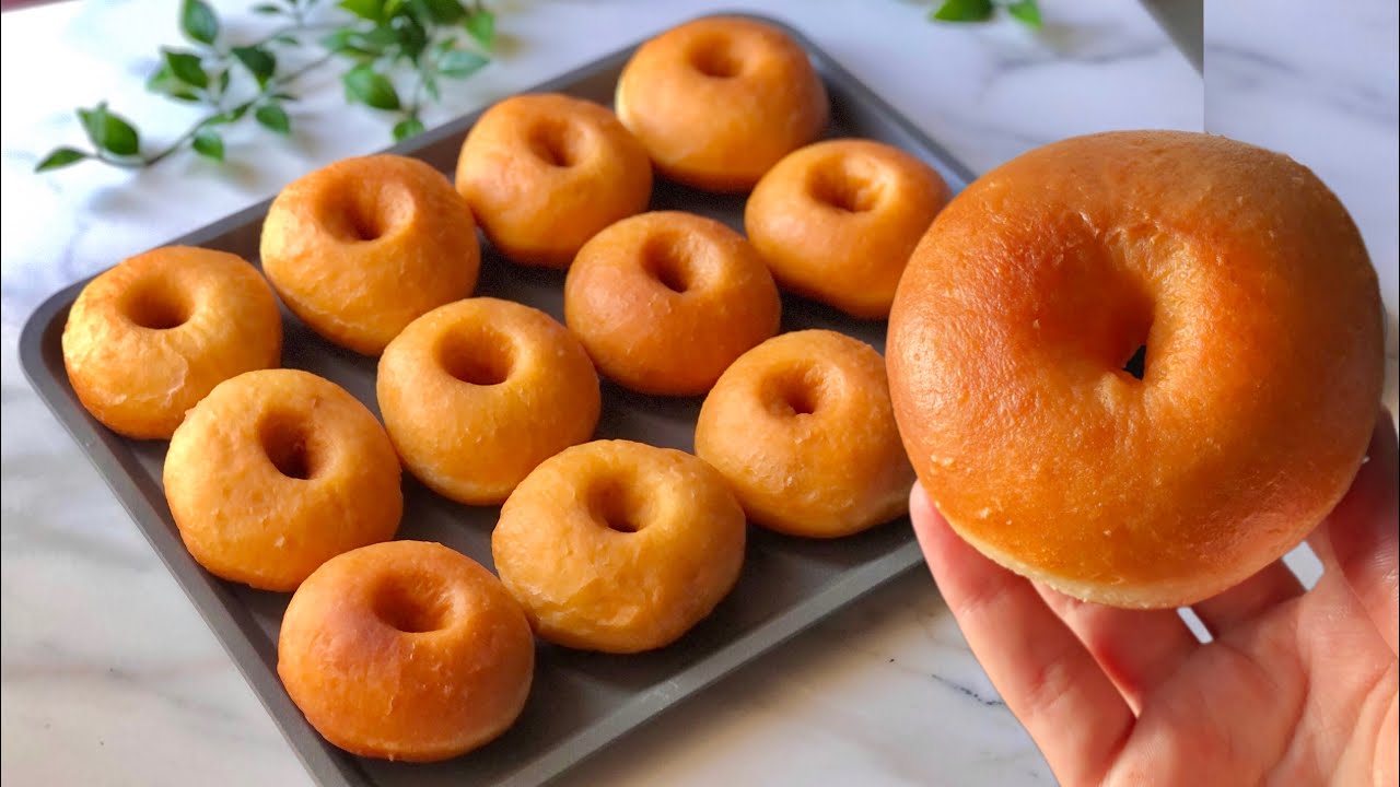 دوناتس بعجينه هشة ❤️ وبدون قطاعة دونات ❌ هتطلع معاكى ناجحه 💯💯