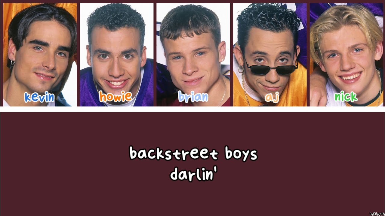 Backstreet Boys | Darlin' | Color Coded Lyrics