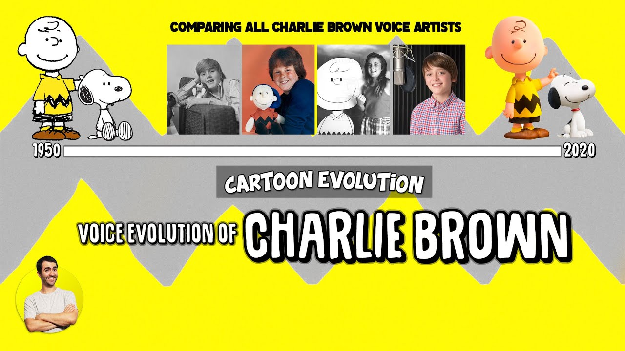 Voice Evolution of CHARLIE BROWN (PEANUTS) - 55 Years Compared & Explained | CARTOON EVOLUTION