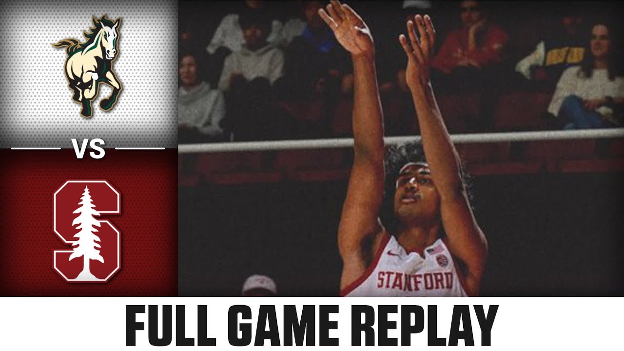 Cal Poly vs. Stanford Full Game Replay | 2024-25 ACC Men's Basketball