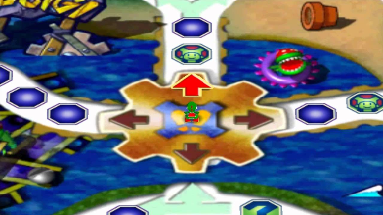 Mario Party 3 - Waluigi's Island - Complete 25 turn Board Game