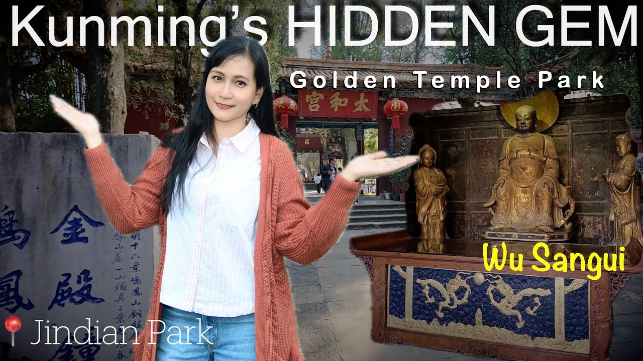 🇨🇳Exploring the Golden Temple Park (Jindian): Home of the Largest Bronze Temple in China!