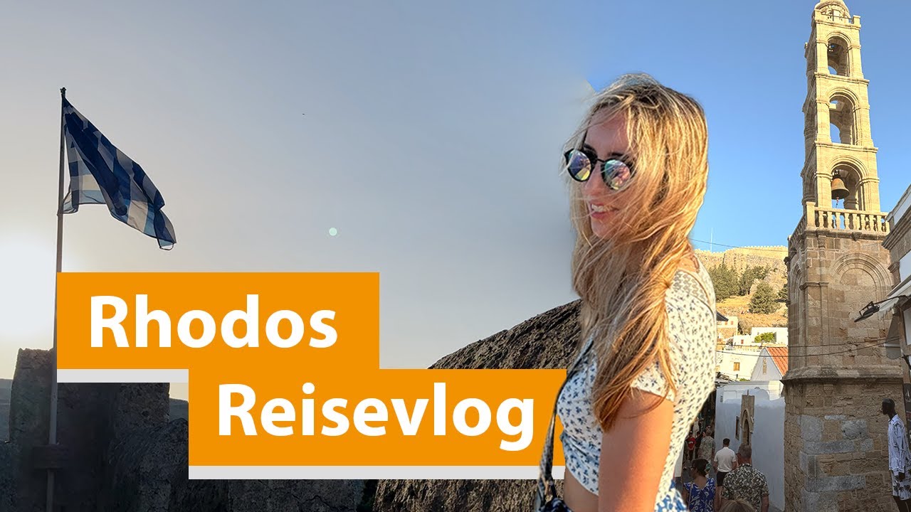 Wir erkunden Lindos 🇬🇷 Griechenland (Rhodos) Reisevlog