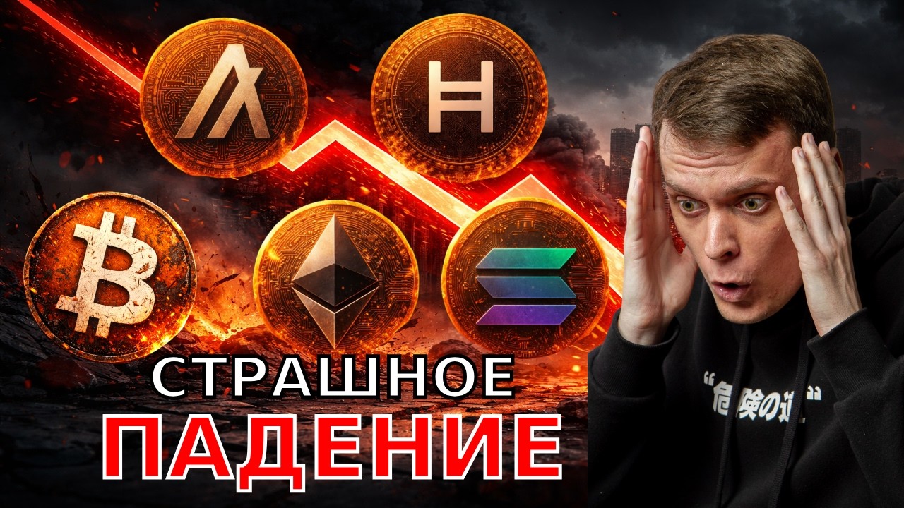 ПАДЕНИЕ - ЭТО ТВОЙ ШАНС, АДАПТИРУЙСЯ ИЛИ БЕГИ! БИТКОИН, ETHEREUM, SOLANA, ALGORAND, HEDERA!