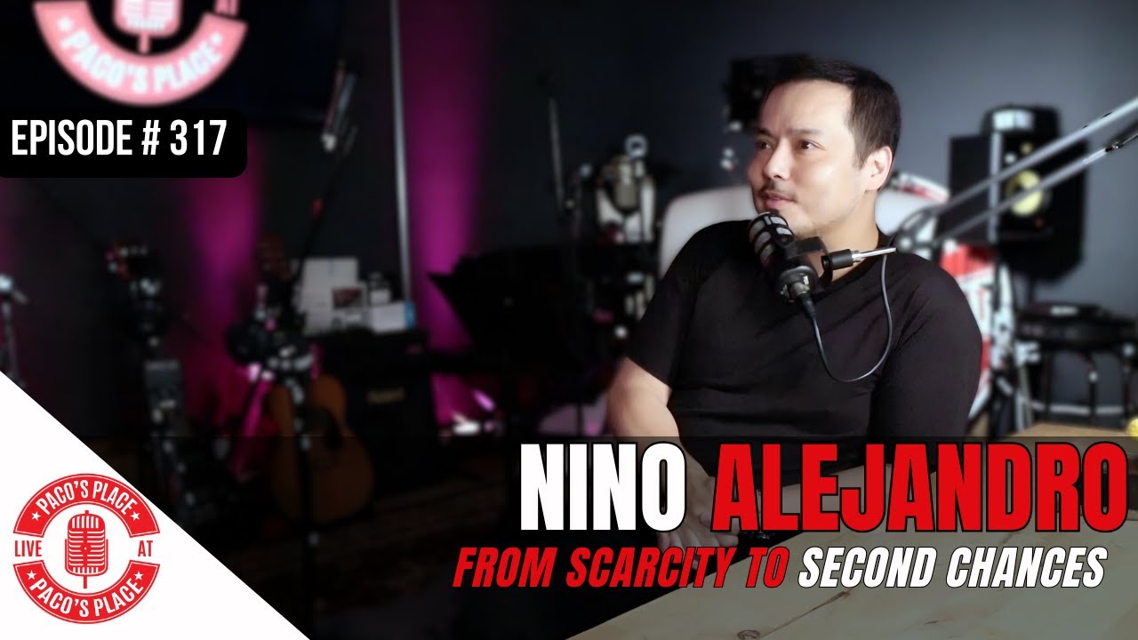 Nino Alejandro -Finding Purpose Beyond the Spotlight | EPISODE # 317 The Paco's Place Podcast