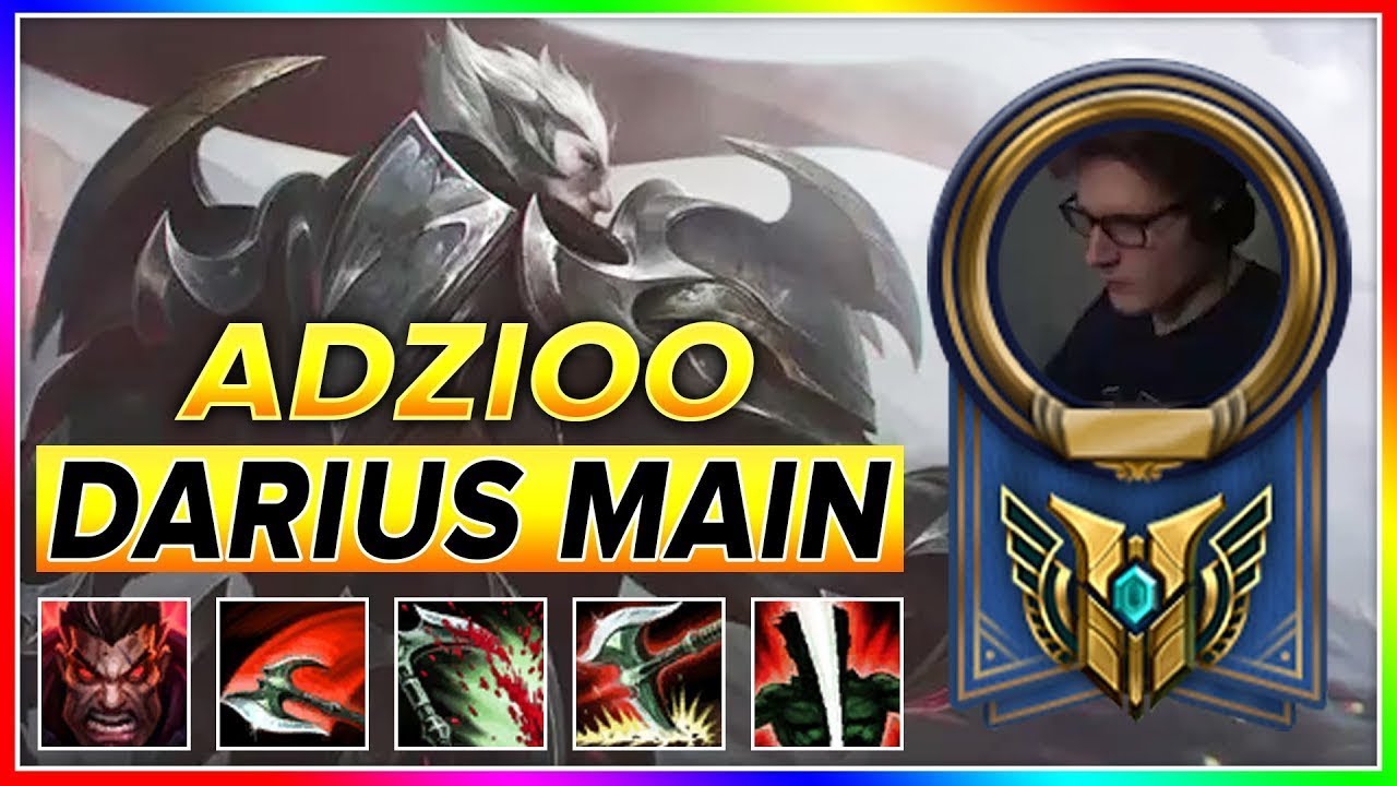 AdziOo - Darius Montage | EUW Darius Main|| Master LOL