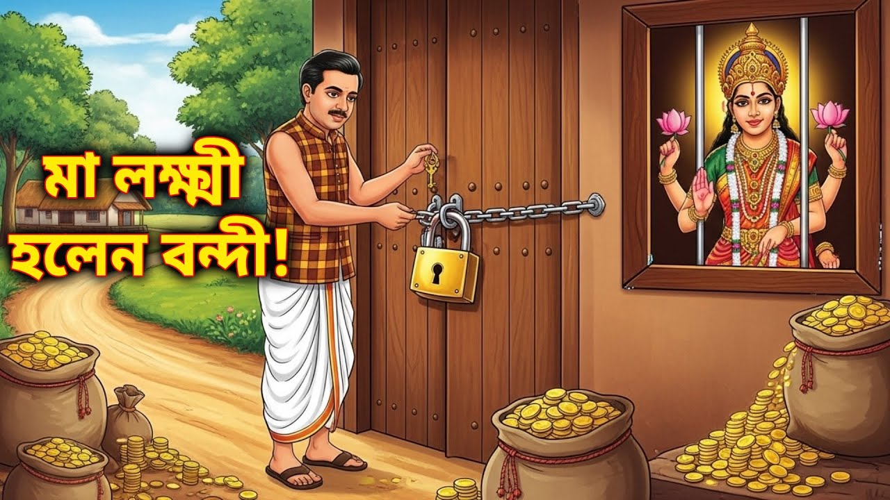 মা লক্ষ্মী হলেন বন্দী! | সত্যবান ও লক্ষ্মীর কাহিনি”| Bangla Golpo