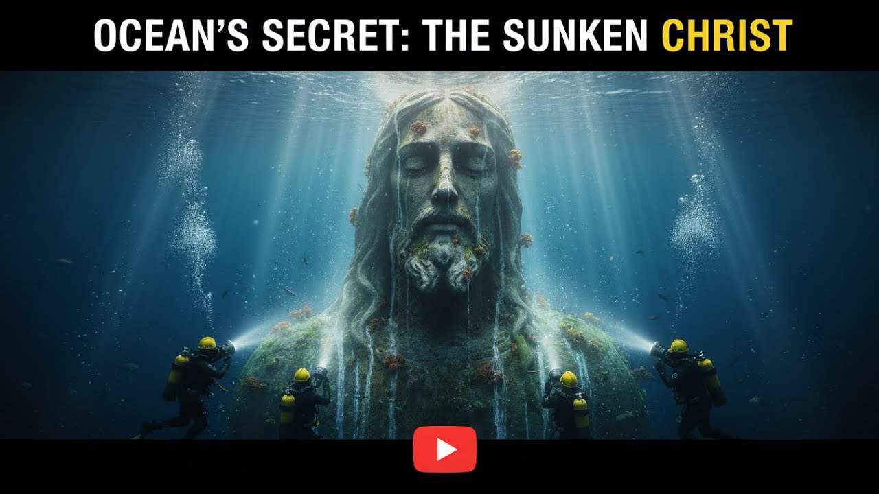 Resurrecting a Statue of Jesus Sinking Under the Ocean