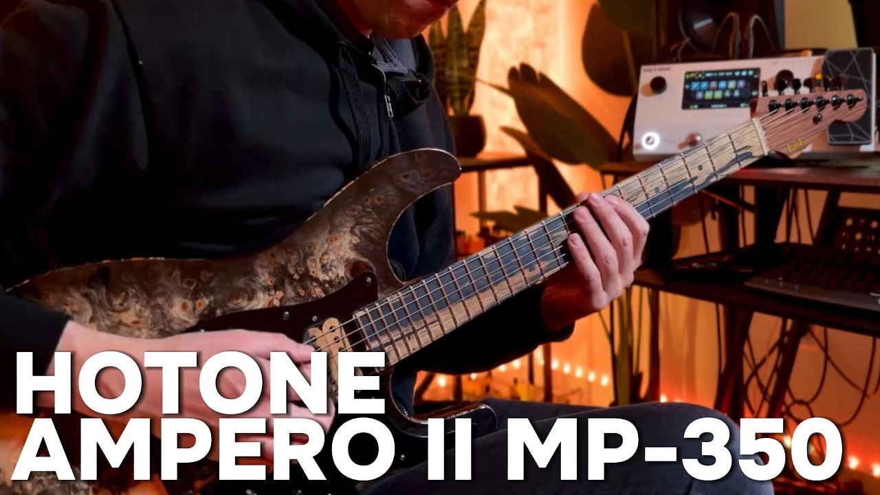 Demo Sound Hotone Ampero II MP-350 Amp Modeler and Effects Processor