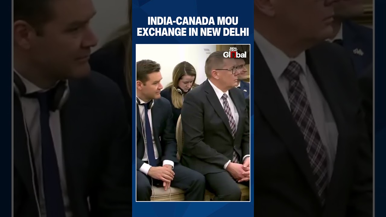 EAM S Jaishankar And Canadian FM Anita Anand Exchange MOUs At Hyderabad House In New Delhi | #Canada