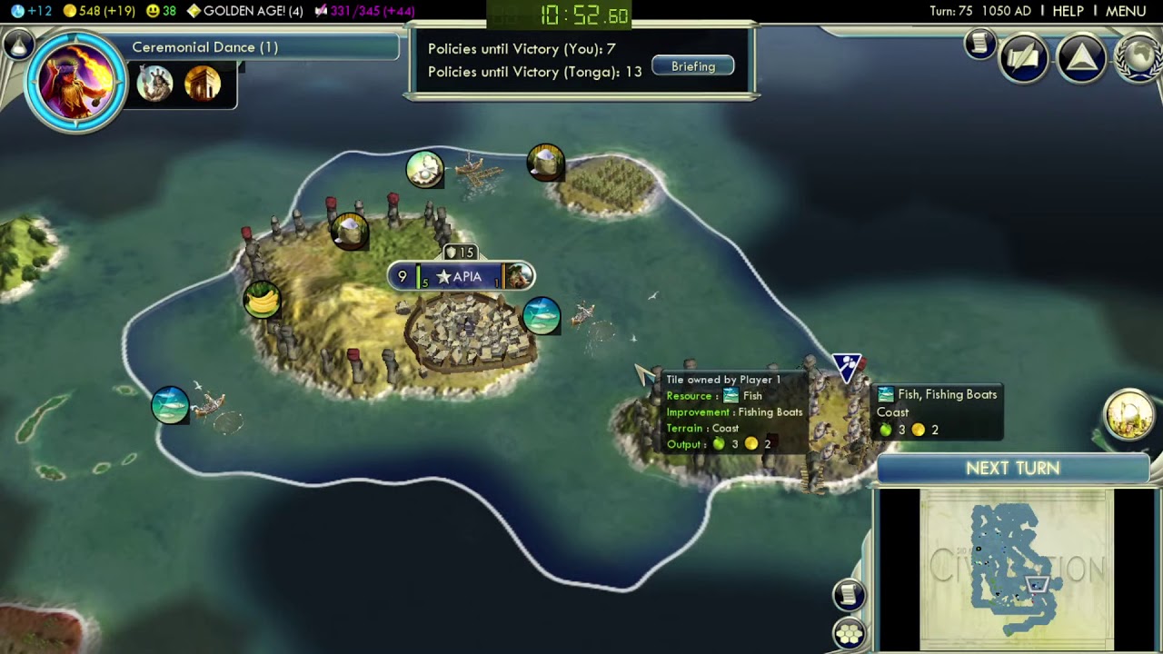 Sid Meier's Civilization V Paradise Found Scenario 26:49.51