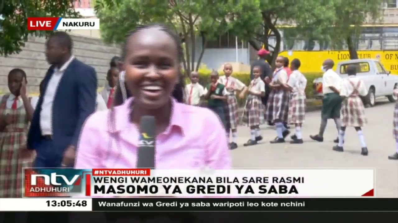 Wanafunzi waingia gredi ya saba