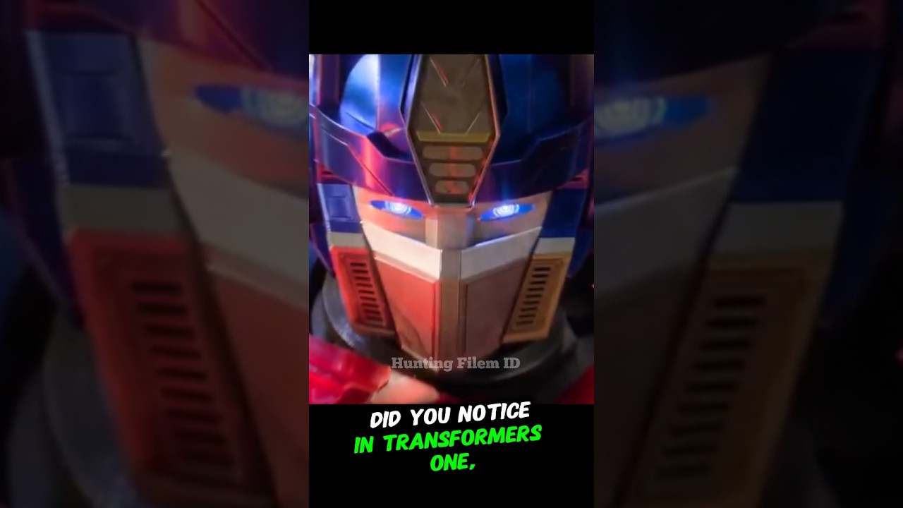 Optimus deliberately turned his axe 