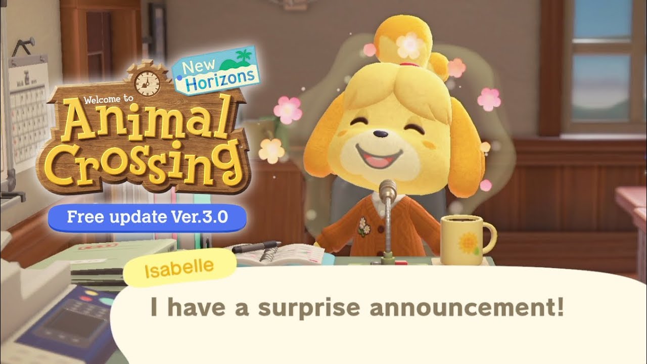 Обновление Animal Crossing 3.0 ВЫШЛО РАНЬШЕ ВРЕМЕНИ!! Первые 15 минут игрового процесса 🤩