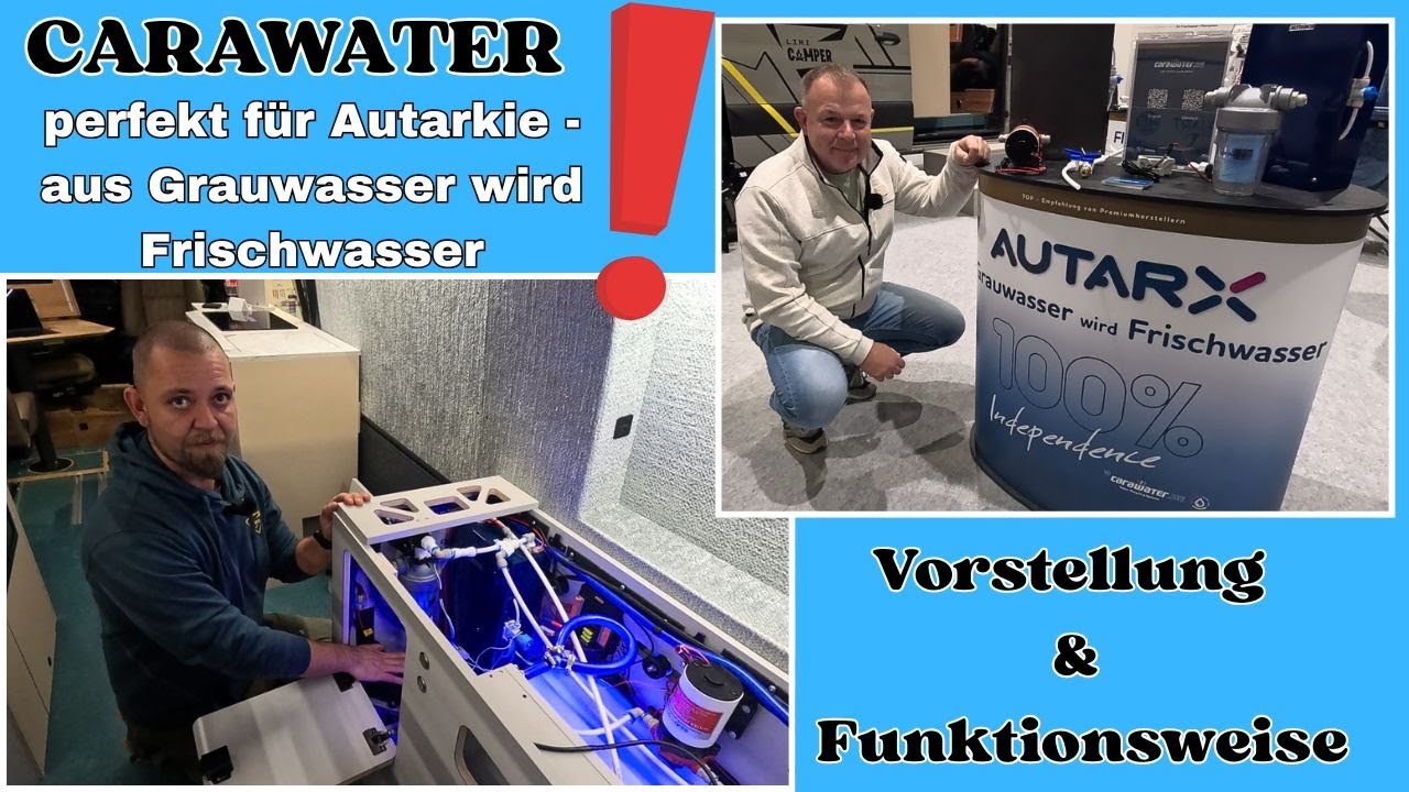 SUPER‼️DAS EIGENE WASSERWERK IM CAMPER🚰 Frischwasseraufbereitung im Wohnmobil * Carawater #autarkie