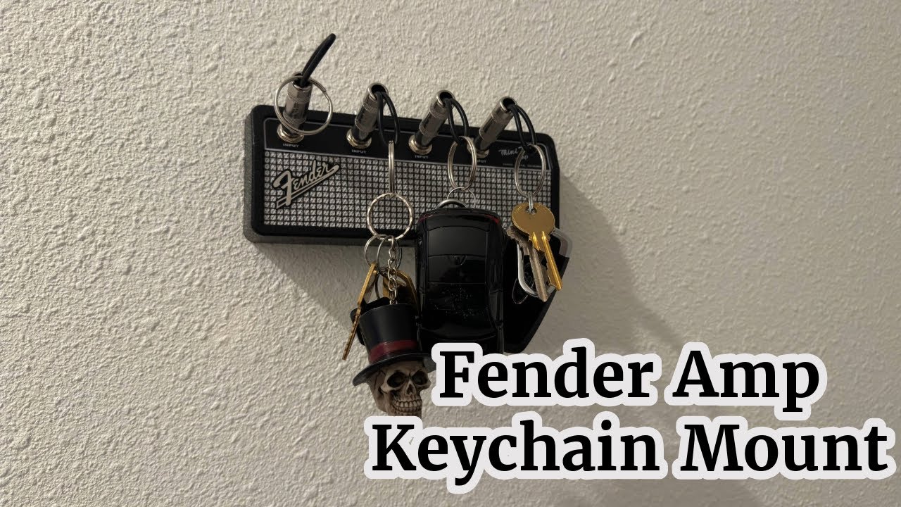 Fender Jack Rack: The Ultimate Guitar Amp Key Holder!