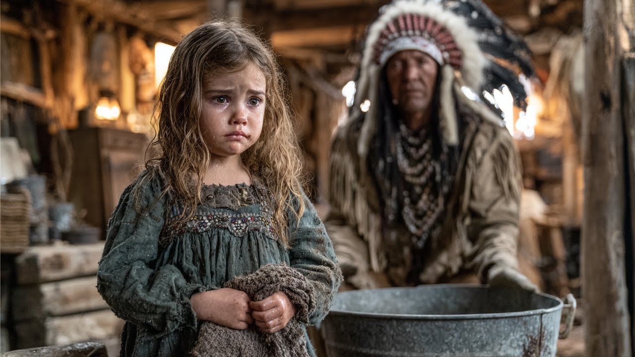 “I’m So Tired…” The Little Girl Sobs And Pleads—A Cheyenne Warrior Comes and Shatters Her Chains
