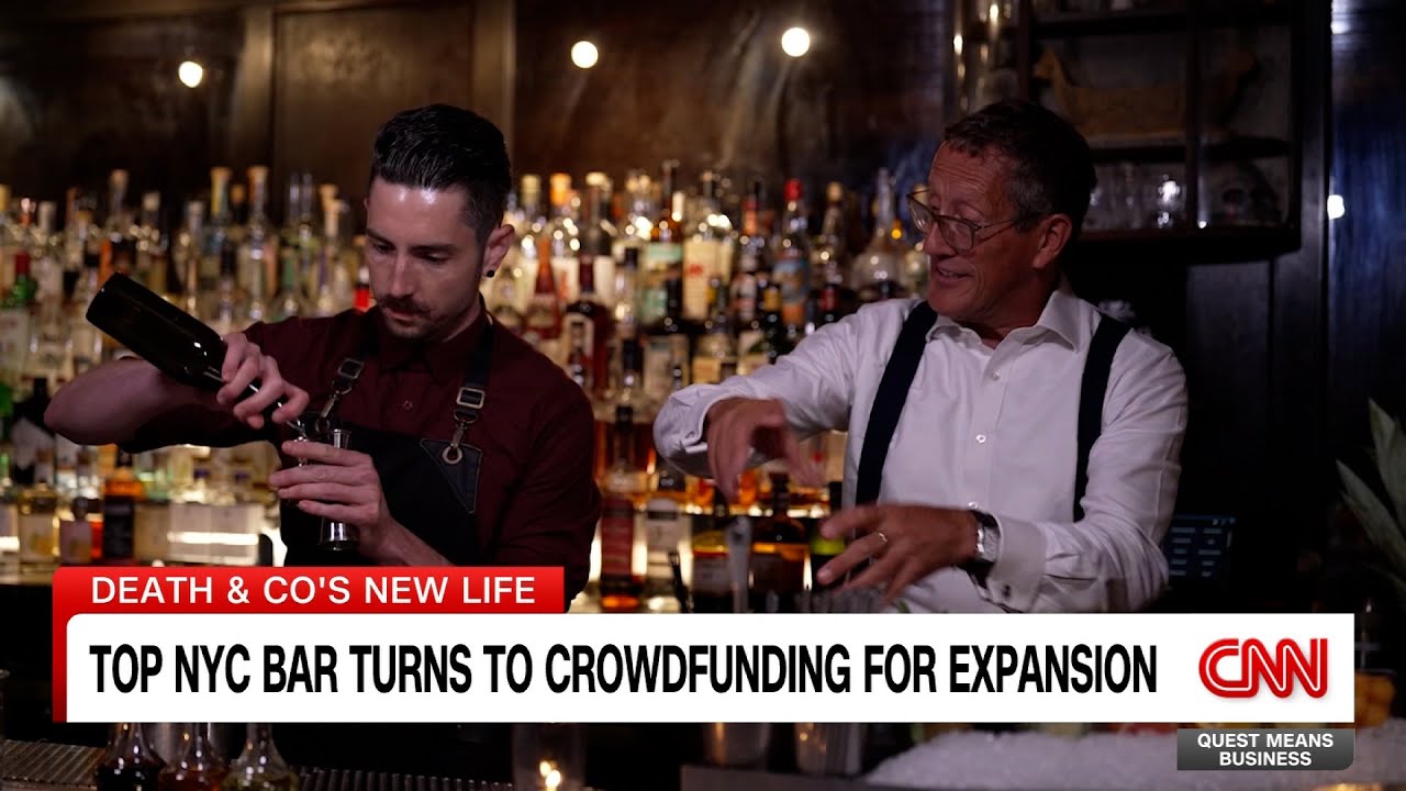 Richard Quest Looks at Death & Co's Expansion Plans & Crowdfunding Model
