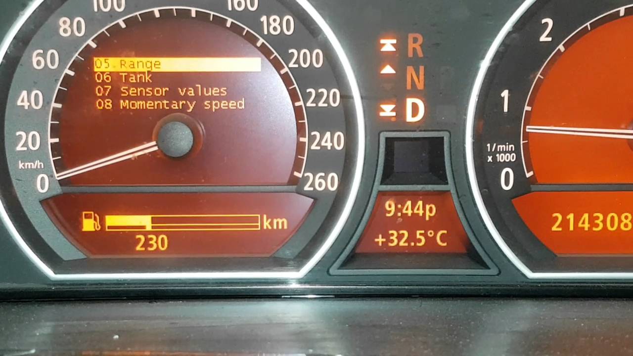 معرفة حرارة اللديتر + قوة الدينمو BMW 745