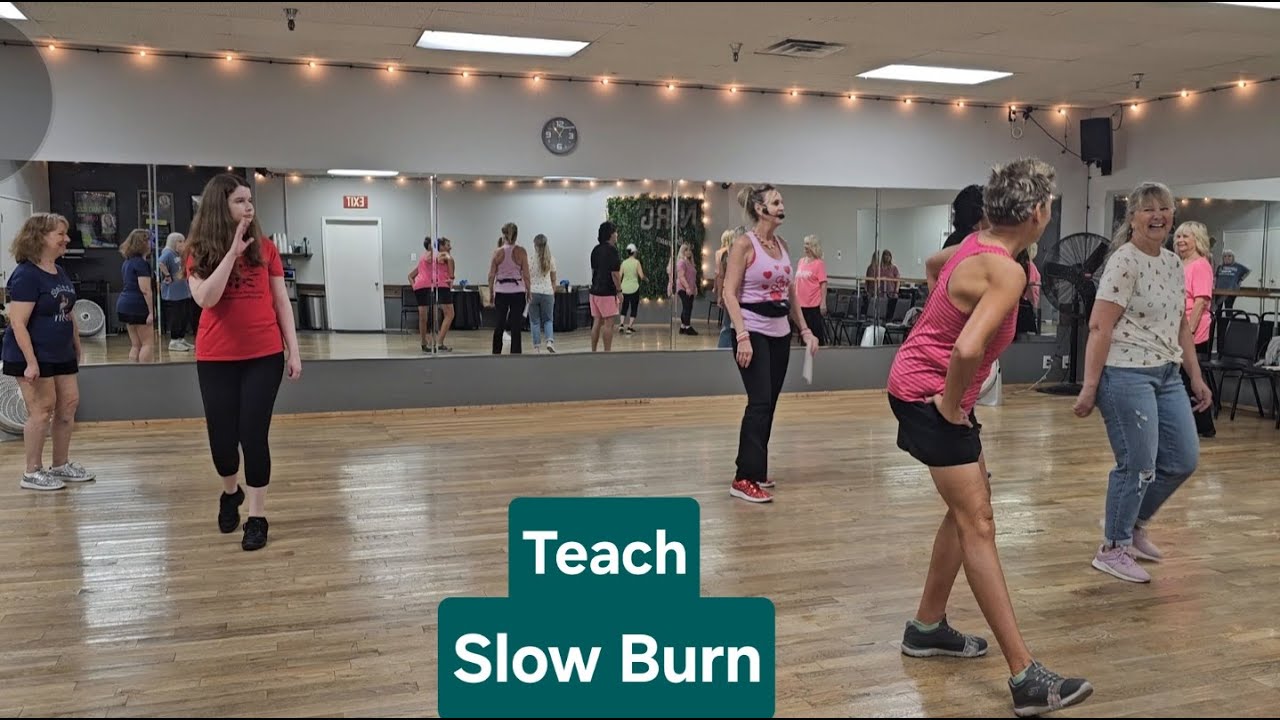 Slow Burn #Teach LineDance #NRG