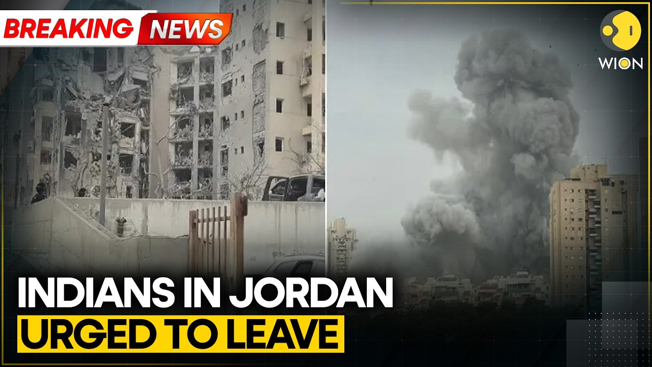 Iran-Israel War: Indians in Jordan Urged to Leave Before Commercial Flights Stop | WION BREAKING