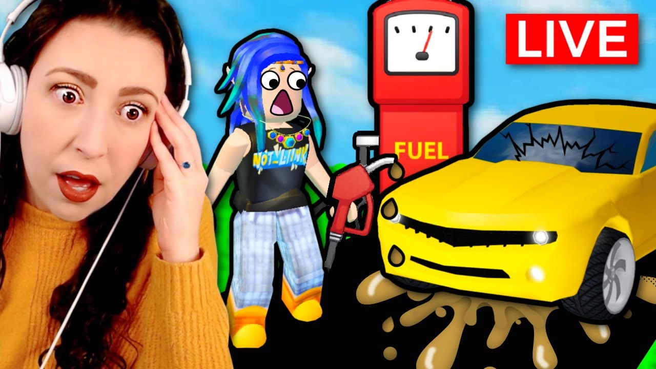 🔴 I Opened a GAS STATION in Roblox!!