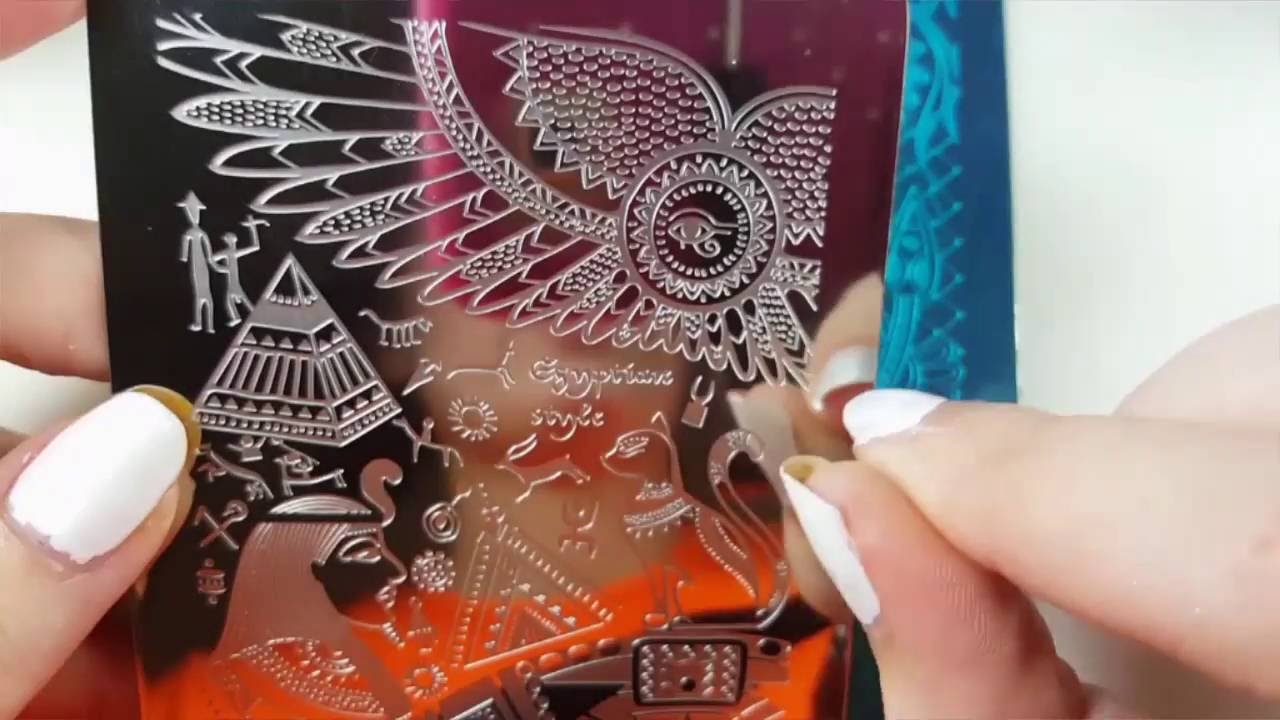 Ejiubas Henna/Egyptian Stamping Plate Set Review