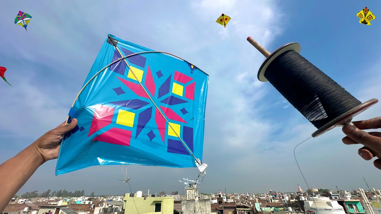 Bareilly Dragon Manjha Kite Fighting | kite cutting | kites vlogs | kite 