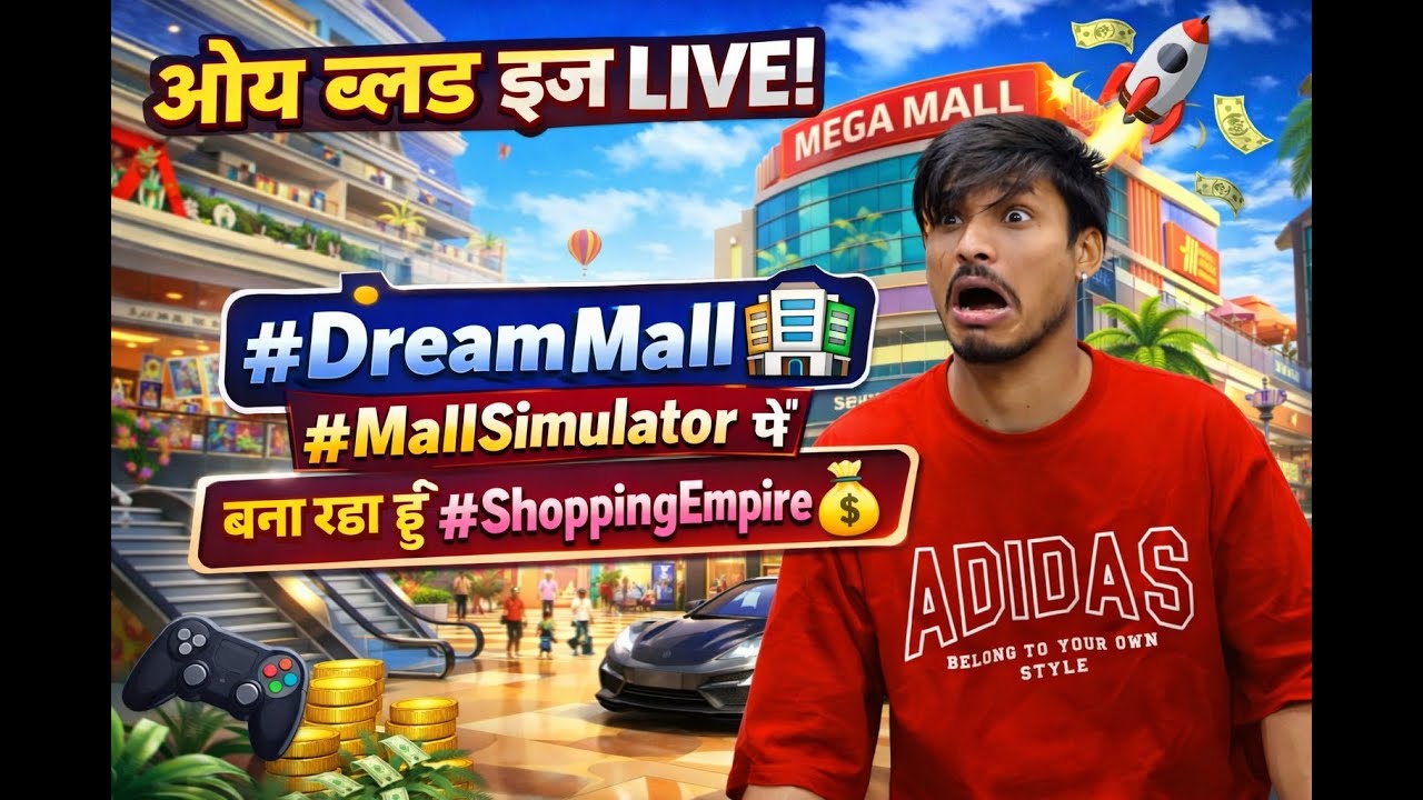 I OPENED MY DREAM MALL  - Mall Simulator #DreamMall 🏬 | #MallSimulator #ShoppingEmpire 💰”