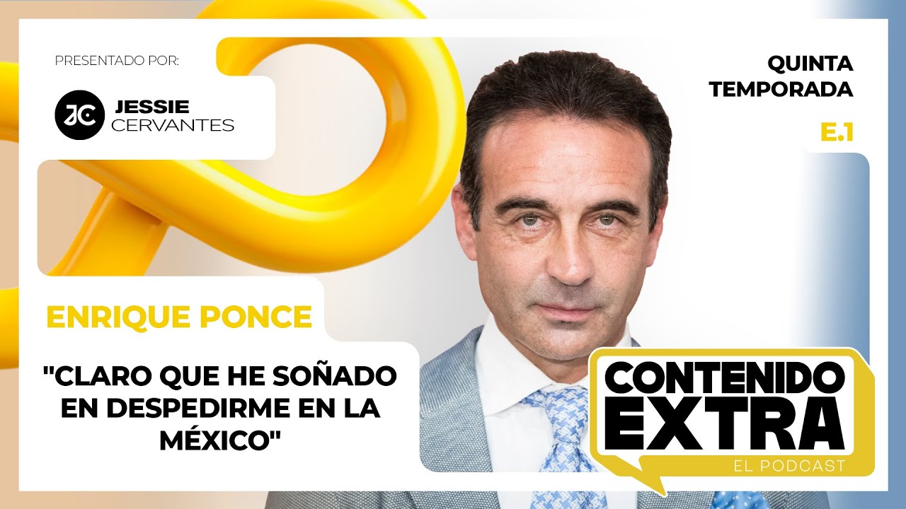 Enrique Ponce - "ME VOY en un momento IMPORTANTE" - Contenido Extra con Jessie Cervantes T5 E01