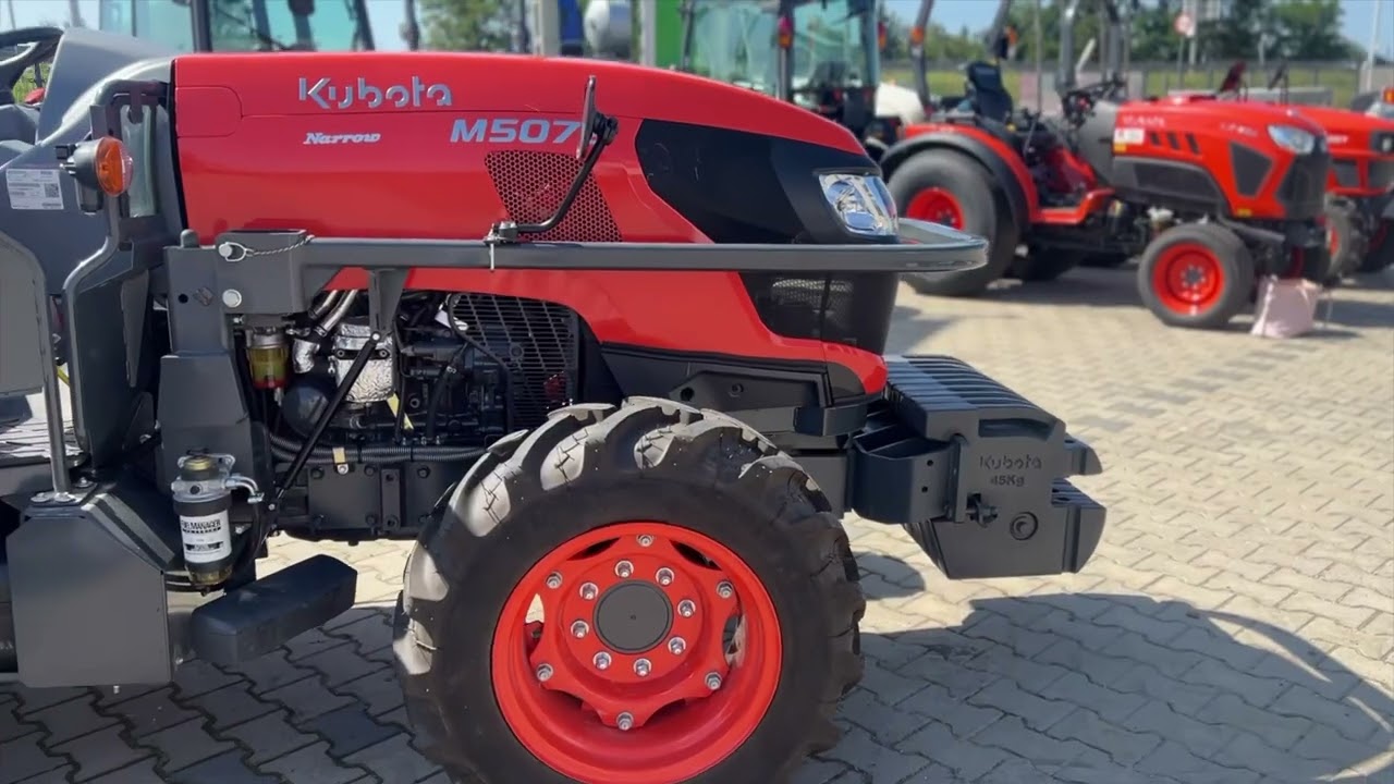 Ciągnik wielu zastosowań Kubota - M5072 Narrow