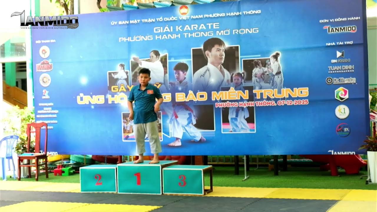Giải Karate phường Hạnh Thông mở rộng - Sàn 1